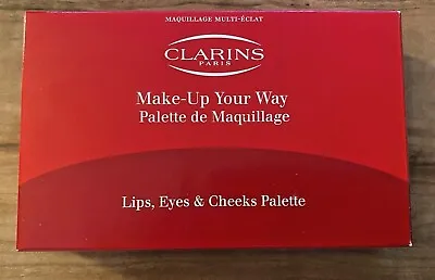 Clarins Palette De Maquillage Lipseyes &cheeks Palette Brand New .65 Oz • $34.78