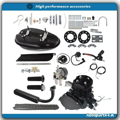 80cc Bike Bicycle Motorized 2 Stroke Petrol Gas Motor Engine Kit Set NEW • $87