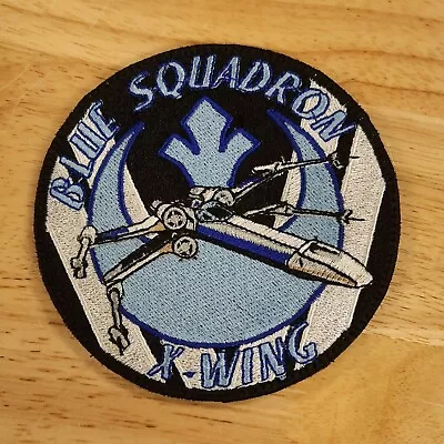 X-Wing Incom T-65 Blue Squadron Embroidered Rebel Alliance Star Wars Patch • $9.95