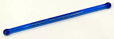 Vintage EASTERN STEAMSHIP LINES Cobalt Glass SWIZZLE STICK Souvenir Bar Stirrer • $34.95