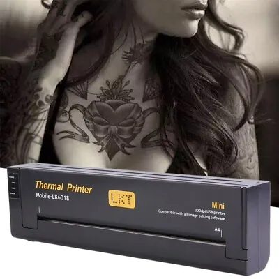 £175.99 • Buy Tattoo Transfer Machine Drawing Thermal Stencil Maker Paper Supplies