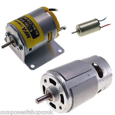 £4.25 • Buy DC Brushed Motor For RC Models With / Without Mounting Bracket - All Sizes