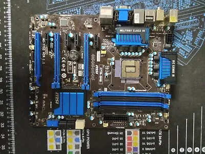 MSI Z77A-G45 Intel Motherboard LGA 1155 *Parts Only* • $19.99