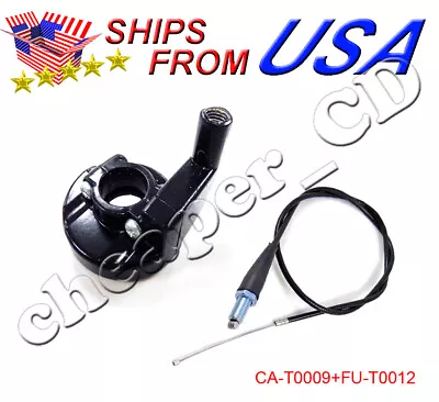 Honda XR CRF 50 70 XR50 CRF50 Throttle Cable Clamp Grip Casing Dirt Pit Bike • $10.90