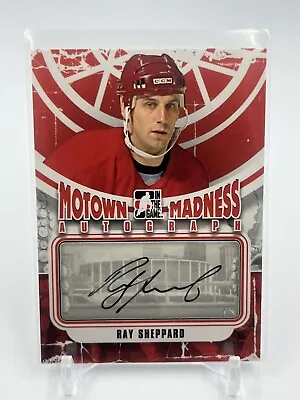 2012 In The Game Motown Madness Autograph #a-rs Ray Sheppard Red Wings • $5.81