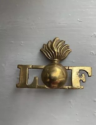 Lancashire Fusiliers Brass Title • £29.99