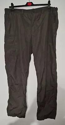 Craghoppers Grey Men's Walking Hiking Trousers W42 L32 Cargo Pocket • £19.95