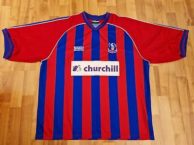 £99.99 • Buy Vintage Crystal Palace 2000-2001 Mens Xxxl Home Football Shirt Tfg Sports Signed