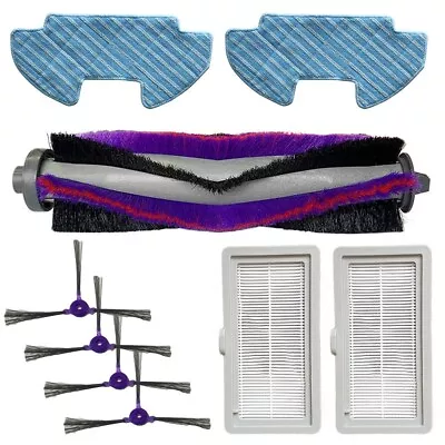 Side Brushes Roller Brush Accessories Mop Cloths Parts Replacement Set • £26.40