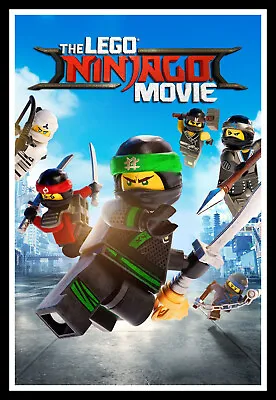 The Lego Ninjago Movie Movie Poster Print & Unframed Canvas Prints • $26.95
