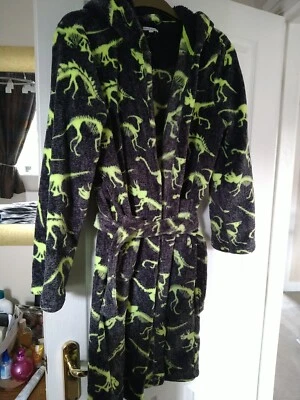 £3.99 • Buy Boys House Coat Dinosaur Design Age 13-14 Years