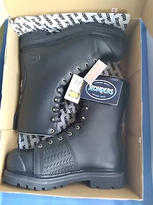 *Viberg* Stompers Black Work Ironworker Rigger Logger Boots Size 13 *NEW IN BOX* • $145