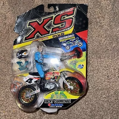 Ricky Carmichael GOAT RARE Road Champs MXS Moto X Dirt Bike Toy Motocross Rm250 • $44