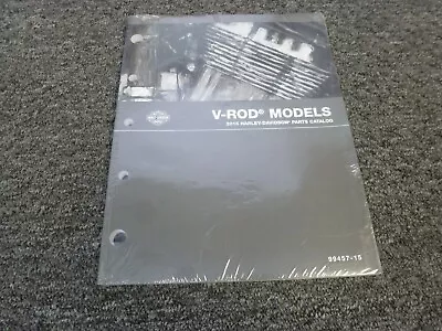 $33.46 • Buy 2015 Harley Davidson V-Rod Night Rod Special Muscle Parts Catalog Manual NEW