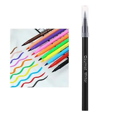 Edible Pigment Pen Food Coloring Pen For Drawing Biscuits Fondant Cake • £4.96