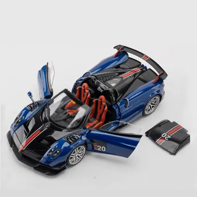 1:18 Diecast Vehicle For Pagani Huarya Super Car Model Car Toy Sound Light Gift • $50.99