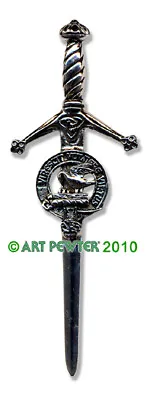 £22.99 • Buy Clan Crest Kilt Pin Selection By Art Pewter