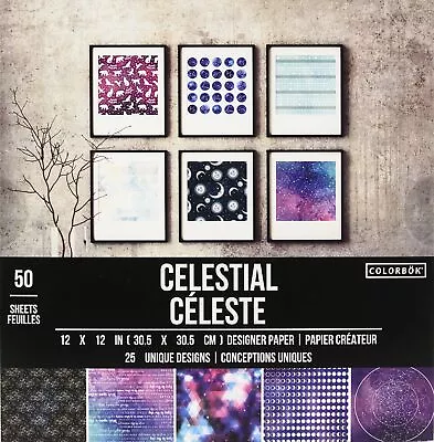 Colorbok Designer Paper 12 X12 -Celestial • $11.78
