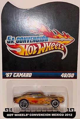 '67 CAMARO Hot Wheels 2012 Mexico Convention Exclusive 48/50 RARE! • $444.44