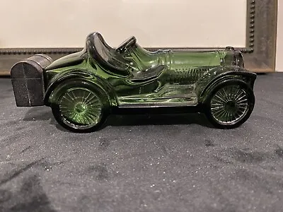 AVON Vintage Car Green Glass Aftershave Bottle - Original Stickers • $14.50