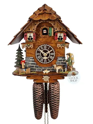 Clock Peddler 8 Day Mechanical Chalet Cuckoo Clock 27cm By TRENKLE • $686