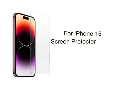 For IPhone 15 6.1  Anti-Scratch Screen Protector Screen Guard Flim • $3.99