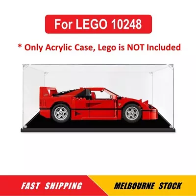 Display Case For LEGO 10248 Creator Ferrari F40 Storage Box Dust Proof Glue Free • $39.95