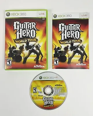 $13.95 • Buy Guitar Hero: World Tour (Microsoft Xbox 360, 2008) Complete, Tested