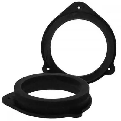 MDF Front / Rear 165mm 6.5  Speaker Adaptors Rings Spacers Collars For Audi • £19.46