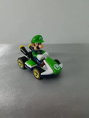 2018 Mattel Nintendo Mario Kart Luigi Hot Wheels Racers Diecast Car Toy Vehicle • $7