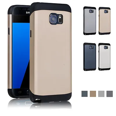 Armor ShockProof Tough Strong Case Cover For Samsung Galaxy S7 S8 Plus & S7 Edge • $5.99