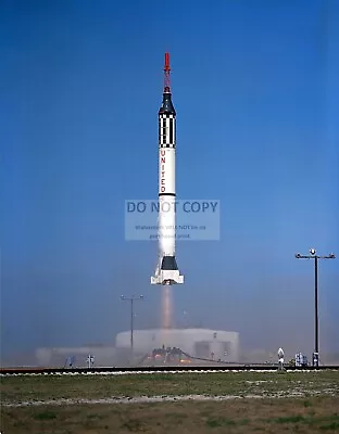 Launch Of Mercury-redstone 2 With  Ham The Chimp  - 8x10 Nasa Photo (ep-189) • $8.87