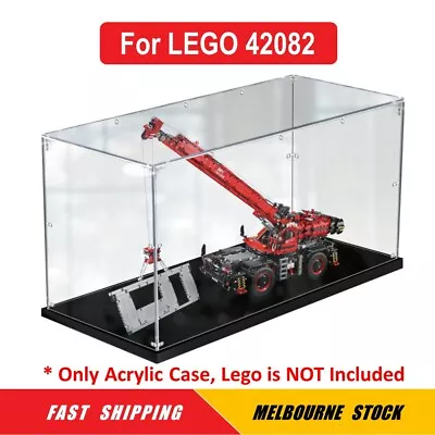 Display Case For LEGO 42082 TECHNIC Rough Terrain Crane Storage Dust Proof • $149.95