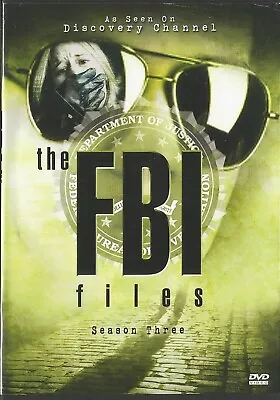 The FBI Files: Season Three (DVD 2009 4-Disc Set) Superb Condition REG 1 RARE • $28