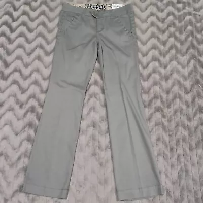 $19.90 • Buy Freestyle Revolution Womens Juniors Size 7 Olive Khaki Gray Sexy Fit Pants NWT