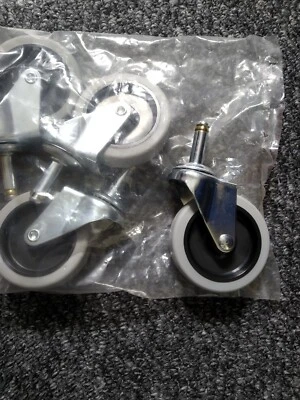 £39.95 • Buy NUMATIC CTD 570-2  Commercial Rubber Caster WHEELS 204060
