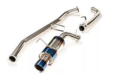 EXOTICSPEED R1-T Exhaust W/3  Dowpipe For Silvia S13 180SX/240SX 89-94 SR20DET • $549.99