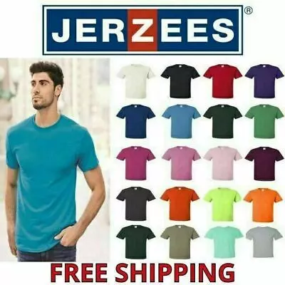 JERZEES DRI-POWER Blend Mens T-SHIRT Active Comfort Big Sizes S-5XL - 29M • $7.99