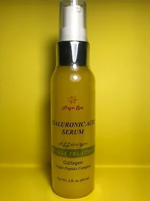 2oz Hyaluronic Acid Serum Collagen Anti-age Wrinkle Filler Peptide Matrixyl 3000 • $12.90