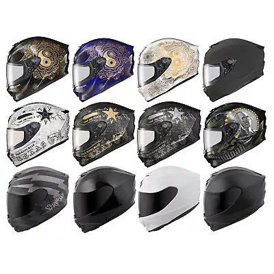 Scorpion EXO-R420 Motorcycle Helmet SNELL - CHOOSE COLOR & SIZE (CLEAR SHIELD) • $189.95