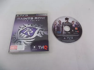 Mint Disc Playstation 3 Ps3 Saints Row The Third 3 - No Manual - Free Postage. • $5.90