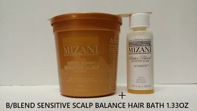 Mizani Butter Blend Sensitive Scalp Relaxer Kit + Balance Hair Bath 1.33oz • $20.99