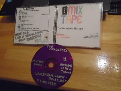 RARE PROMO The Concretes DEMO CD Mixtape Sampler Hey Trouble +Non-LP SWEDEN Rock • $19.99