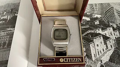 $399 • Buy RARE Vintage Citizen Crystron LC Digital 60-1136 Watch (Near Mint And Work
