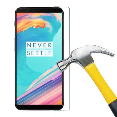 $7.99 • Buy Tempered Glass Screen Protector Film For OnePlus One Plus 5T 5 T