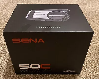 New Sena 50c Motorcycle Helmet 4k Camera And Communication Headset System 50c-01 • $394