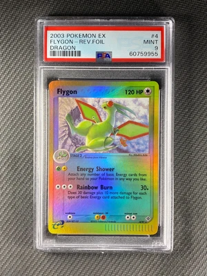 $0.99 • Buy Pokemon Card PSA 9 Mint Flygon Dragon 2003 Reverse Holo 4/97