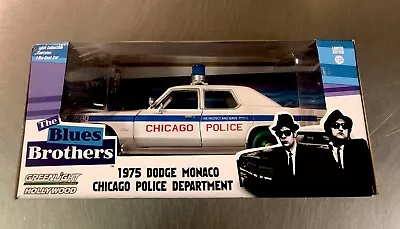 Greenlight Green Machine The Blues Brothers ‘75 Dodge Monaco Chicago Police 1/24 • $125