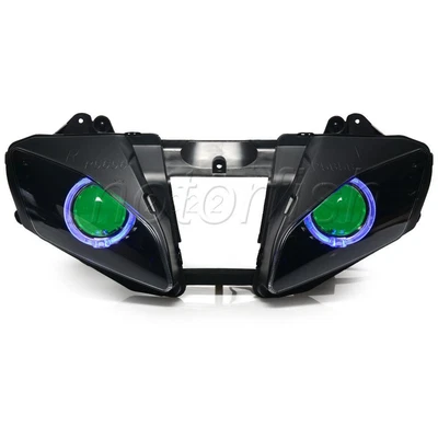 $329.99 • Buy Assembly Projector Blue Angel Blue Devil Eyes Headlight For Yamaha YZF-R6 06-07