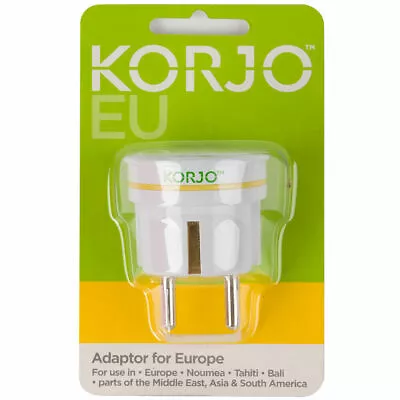 $26.30 • Buy Australia To European Travel Power Plug Adapter From AU To EU/Thailand/Bali/Asia